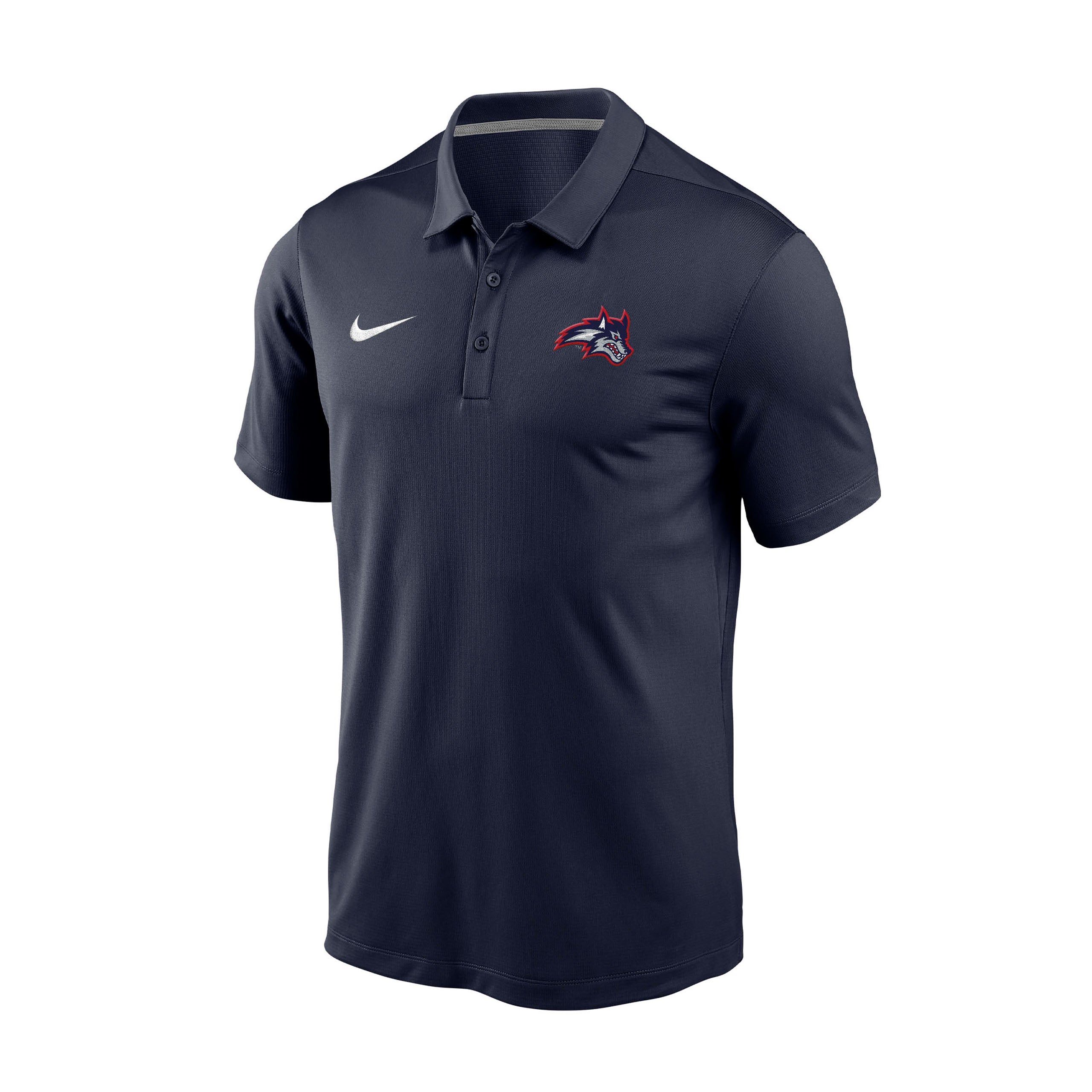 Stony Brook Wolfie Nike Varsity Polo (Navy) | SBU Campus Store