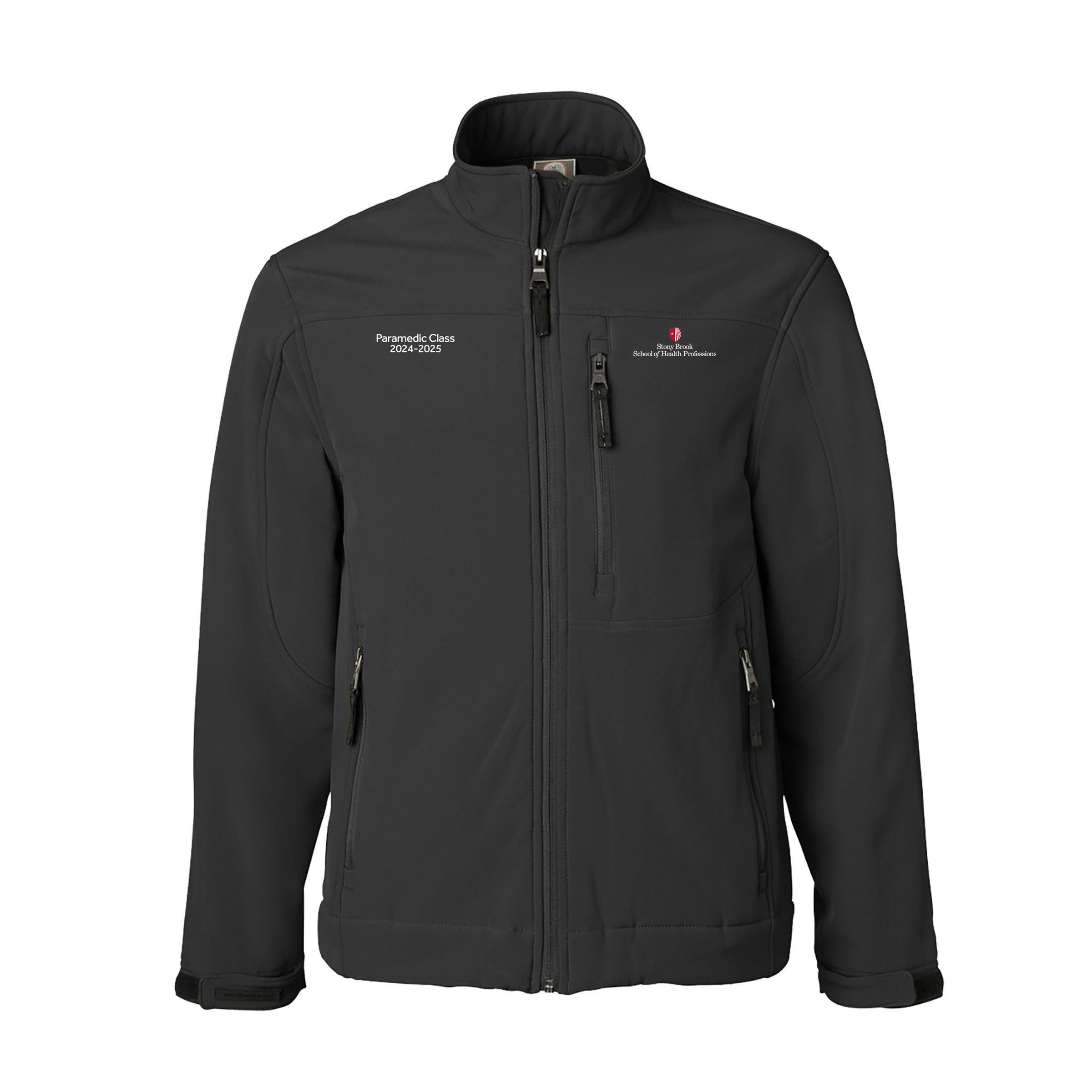2024-2025 Paramedic Softshell Jacket (Black) | SBU Shop Red