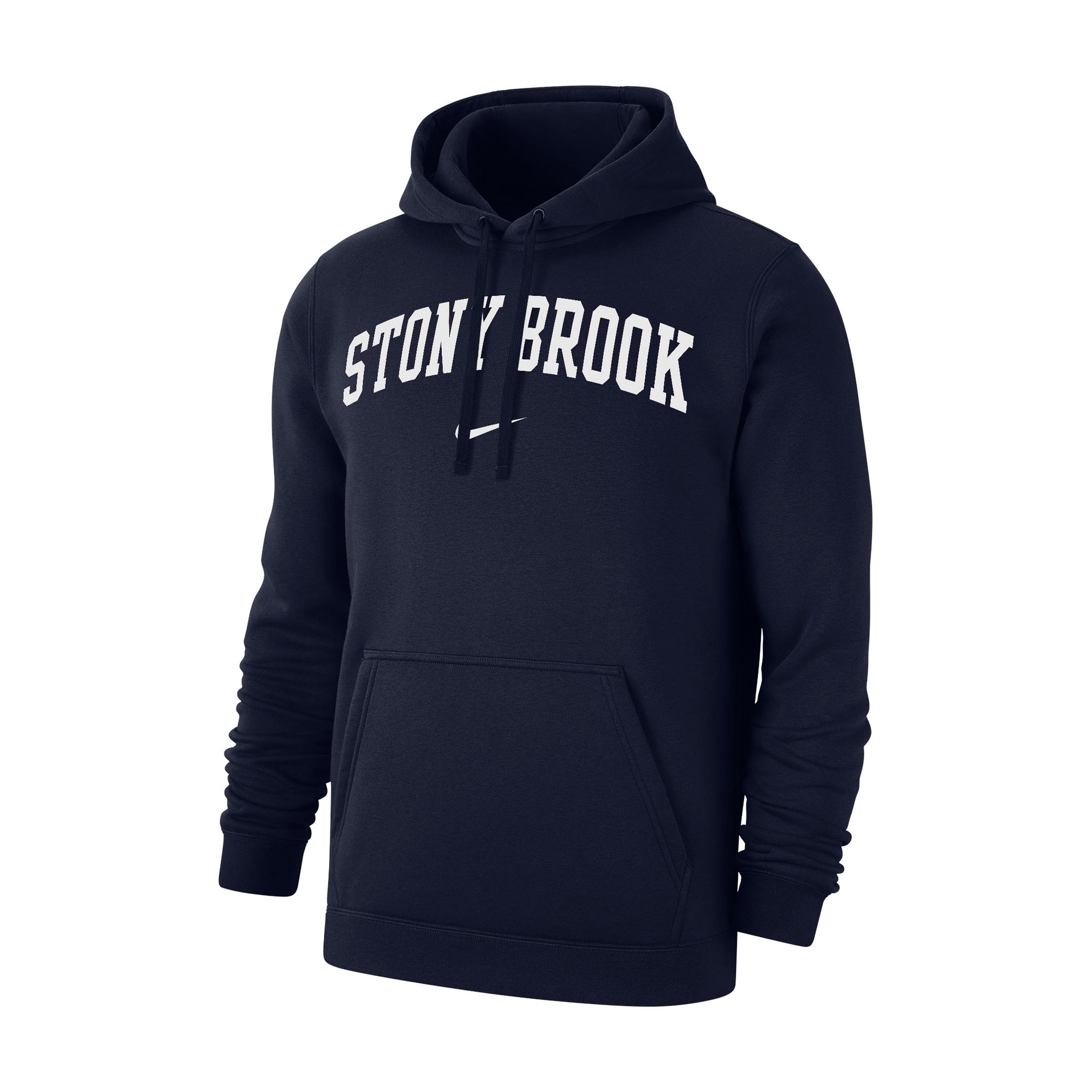 Stony Brook Nike Swoosh Hoodie (Navy) | SBU Campus Store