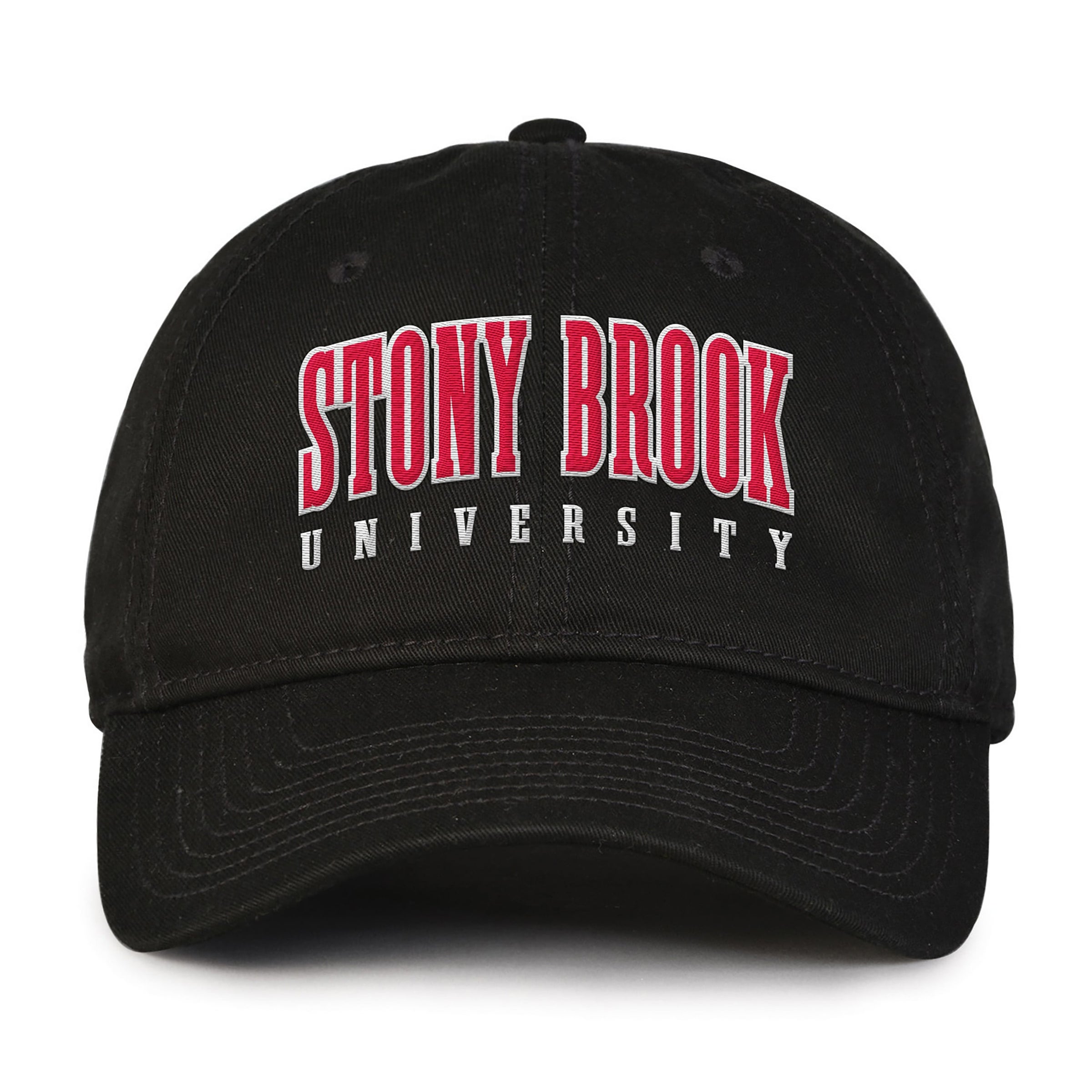 Stony Brook University Garment Washed Twill Hat (Black) | Shop Red