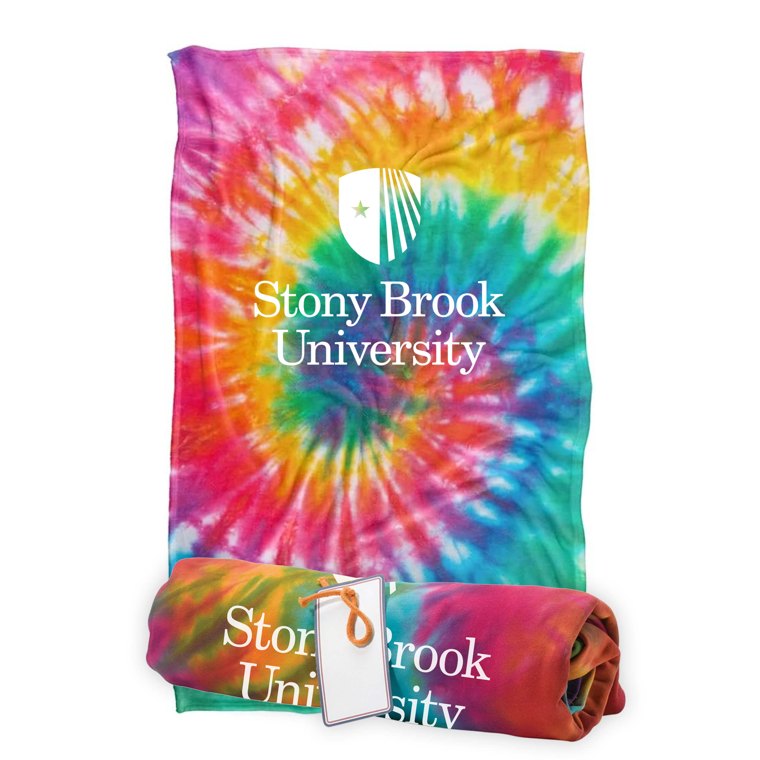 Tie dye sweatshirt blanket outlet
