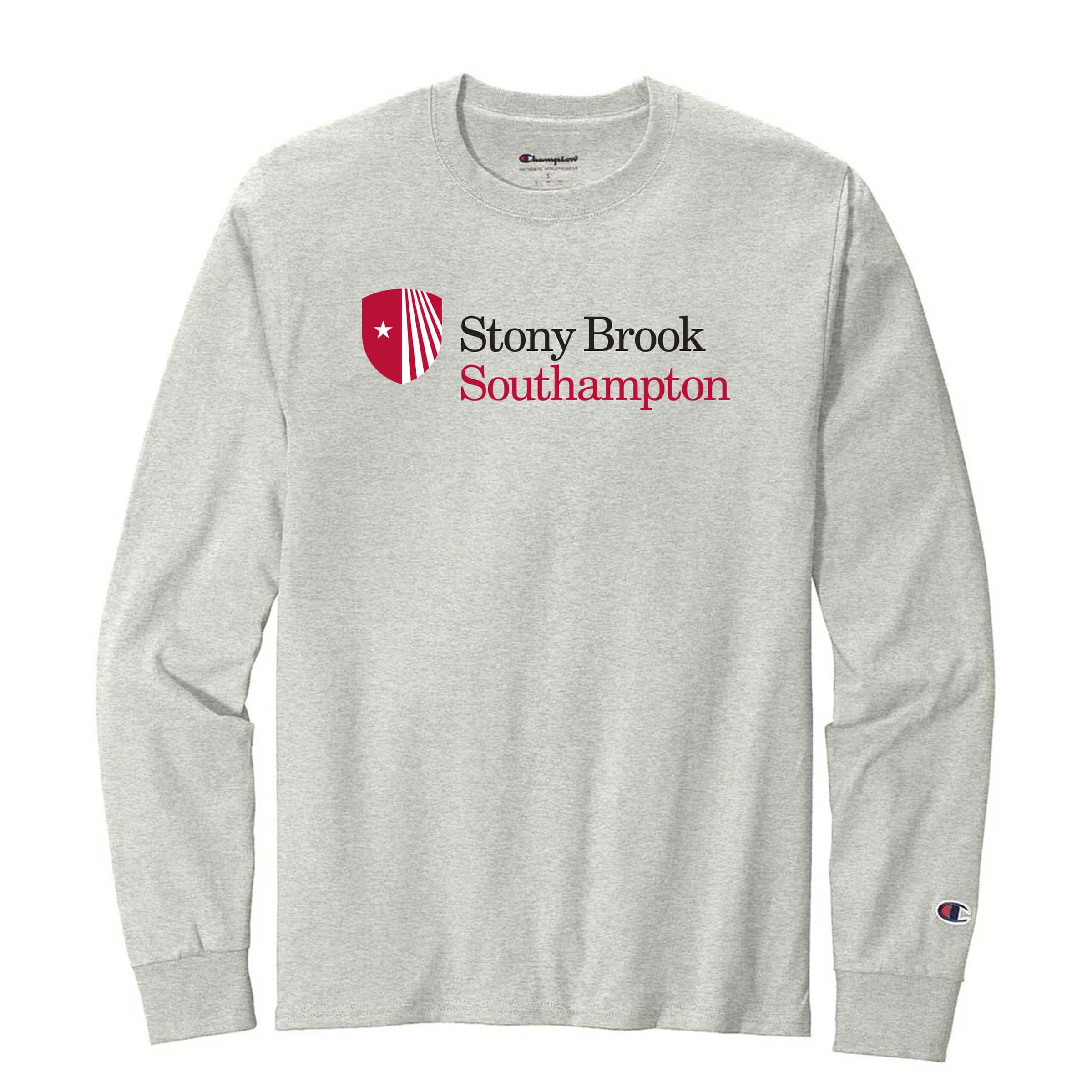 Champion long sleeve shirt grey new arrivals