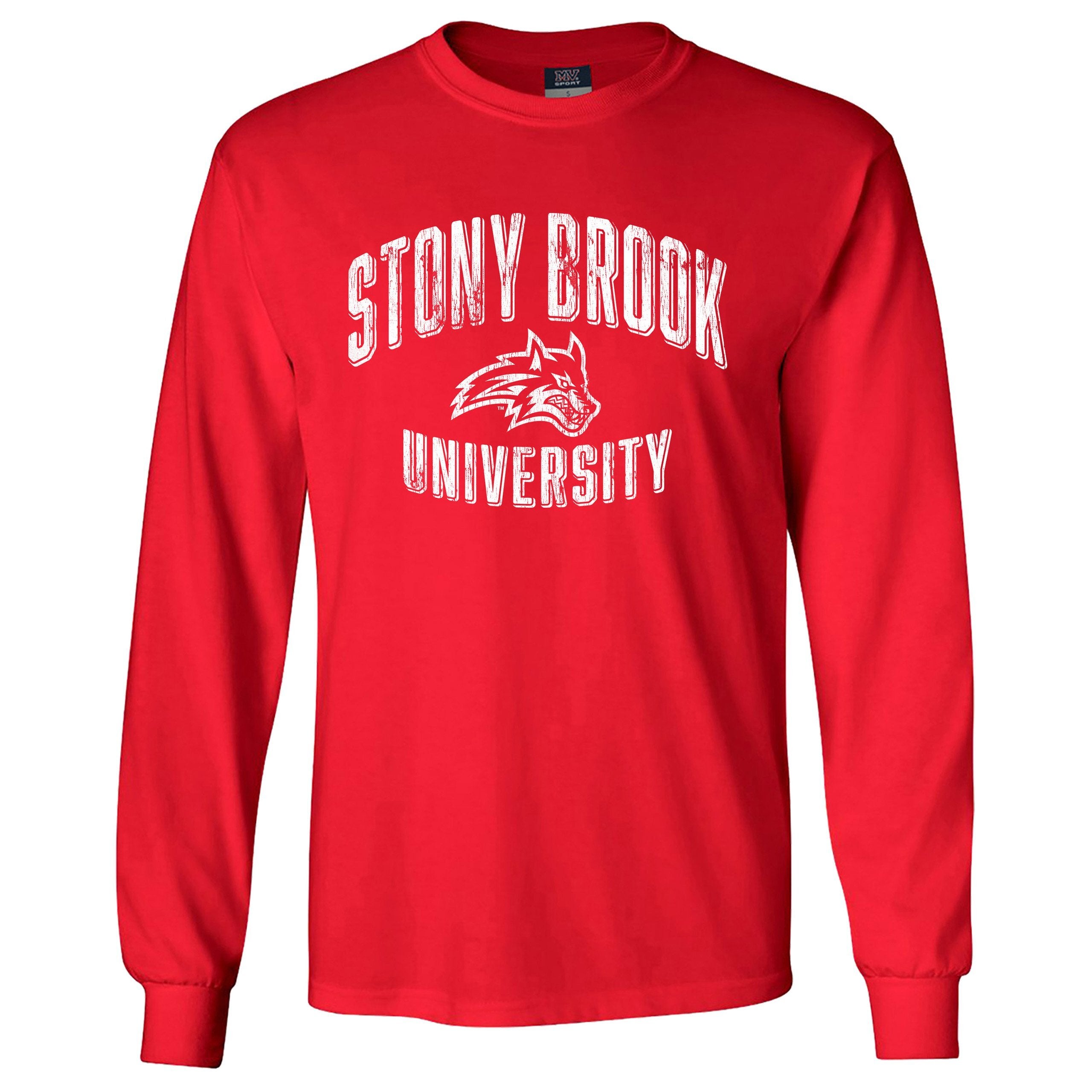 MV Sport Stony Brook University Long Sleeve Red SBU Shop Red